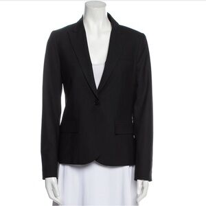 Theory Wool Blazer Formal Business Professional Black size 6